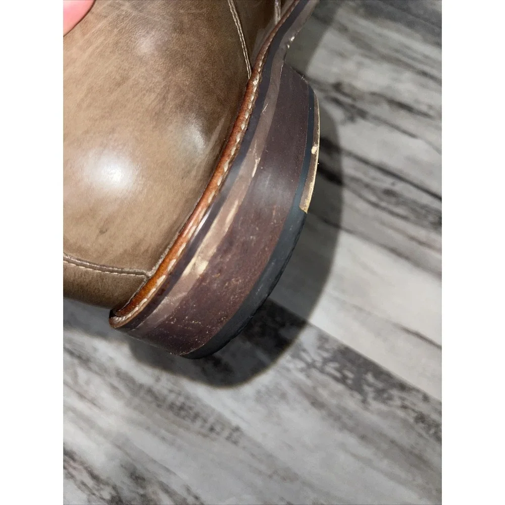 Gordon Rush Men's Oxford Dress Shoes Sz 11.5 Brown Leather Ewan 11203 Heel Wear